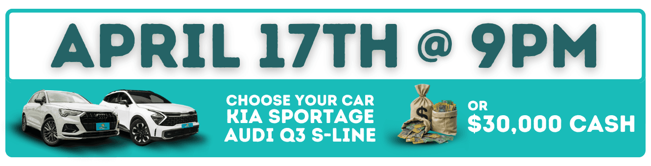 Kia Sportage GT Hybrid, Audi Q3 S-Line or $30,000 Cash