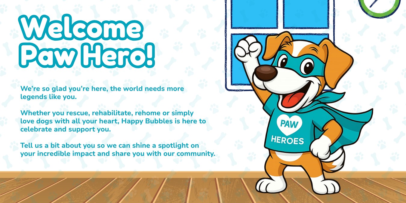 Welcome Paw Hero